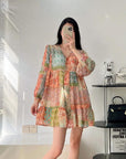 Giesca Patchwork Dress / Blouse