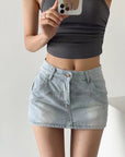 Gita Denim Skort