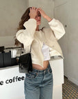 Vianne Pocket Bomber Jacket