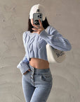 Sarah Crop Sweater