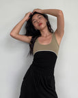 Ruka Two Tone Tank Top