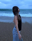 Tansy Backless Top