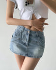 Gita Denim Skort