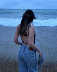 Tansy Backless Top