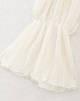 Rue Pleated Cut Out Dress