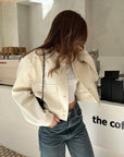 Vianne Pocket Bomber Jacket