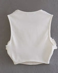 Tanne Flower Halter Top