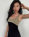 Ruka Two Tone Tank Top