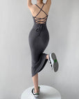 Oltenia Backless Dress
