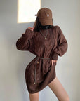 Selina Cable Knit Dress