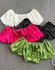 Irine Sabrina Crop Top