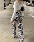 Harlow Print Pants