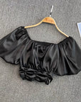 Irine Sabrina Crop Top