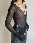 Vestica Sheer Top