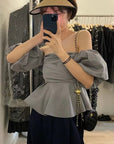 Eunika Puff Sleeve Top