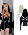 Jennie Born Pink WT Hoodied Top