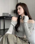 Fedora Sabrina Top