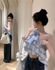 Fleur Ruffle Top