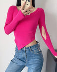 Elvena Cut-Out Top