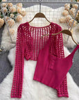 Cheryl Net Top Set