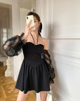 Odyssia Black Dress