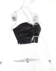 Marylou Ribbon Halter Top