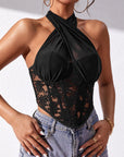 Vessia Corset Halter Top