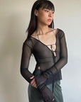 Vestica Sheer Top