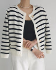 Daeun Stripe Top / Outer