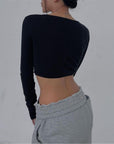 Montiere Cut Out Bodysuit Top