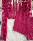Cheryl Net Top Set