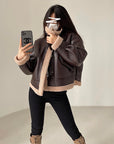 Pearce Leather Fur Jacket