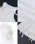 Jennie Lace Up Top