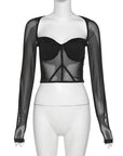 Clemont Sheer Top