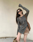 Lunna Ripped Top