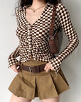 Ragriel Checkered Top