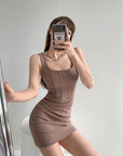 Aita Slit Dress