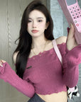 Fedora Sabrina Top