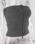 Vidar Zip Tube Top