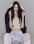Won-young Fur Halter Top