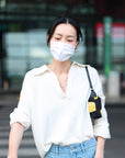 Wenly White Sweater