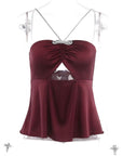 Lavera Bling Halter Tank Top