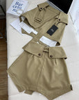 Veara Khaki Skort