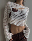 Porter Net Crop Top