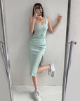 Aita Slit Dress