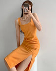 Aita Slit Dress