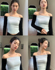 Gizel Sabrina Top