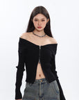 Veyva Sabrina Zip Top