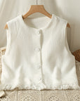 Quaela Tweed Top