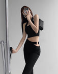 Janet Circular Knit Pants
